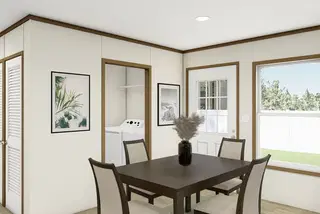 Glimpse interior home features