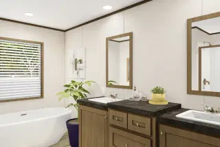 Grand living 64 bathroom home features