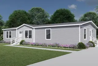 Lovely day elevation and exterior home features