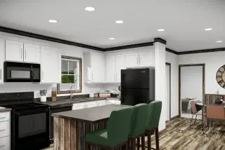 The bandit kitchen home features