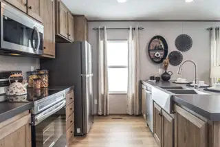 The warrior kitchen home features