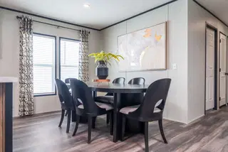 The dark nova interior home features