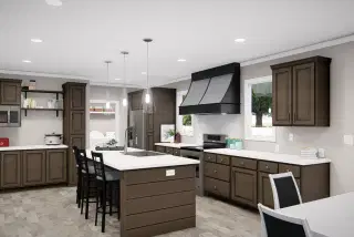 The valhalla kitchen home features