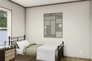 Vista bedroom home features