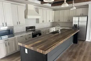 The magnolia kitchen and hero home features