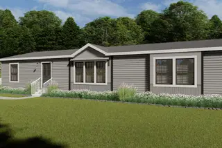 The avalyn hero, elevation, and exterior home features