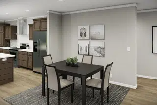 The huxton ii interior home features