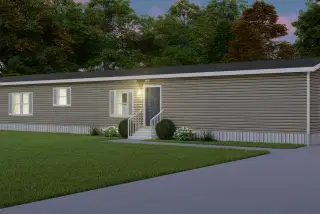 The anniversary ann16763a elevation and exterior home features