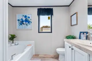 Colossal bathroom home features