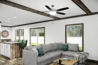 The bandit interior home features