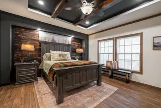 The mill house bedroom home features