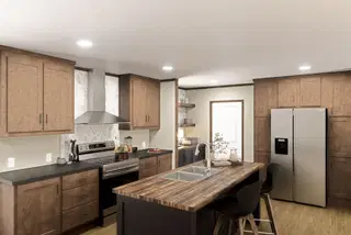 Sevier Clayton mobile home interior