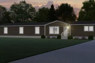 The hewitt elevation and exterior home features