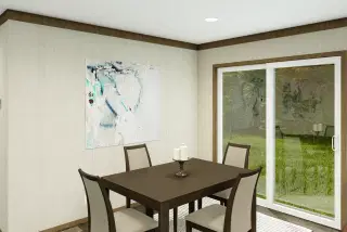 Grand living 56 interior home features