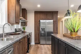 Lean on Me Clayton mobile home interior