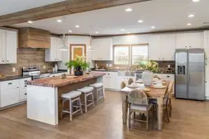 The reed interior home features