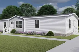 Let it be elevation and exterior home features