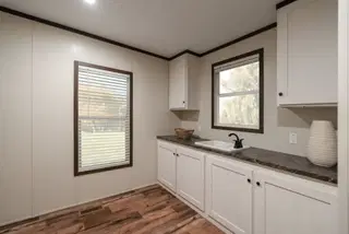Mountain view bathroom home features
