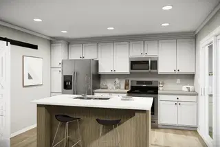 The washington kitchen home features