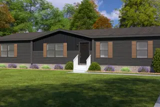 The dark nova hero, elevation, and exterior home features
