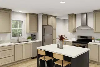 Born to run kitchen home features