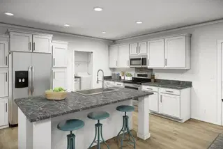 The parker kitchen home features