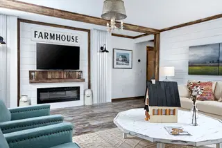The liza jane interior home features