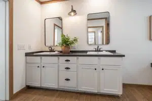 The reed bathroom home features
