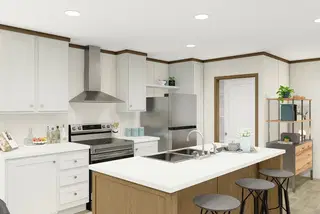 Impact kitchen home features