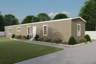 The bexar hero, elevation, and exterior home features