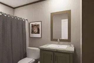 Drake bathroom home features