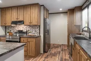 Mountain view kitchen home features