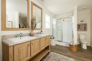 Let it be bathroom home features