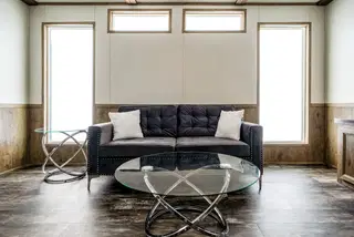 Anniversary entertainer interior home features