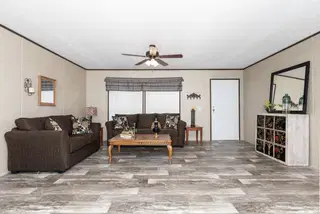 The riverway interior home features