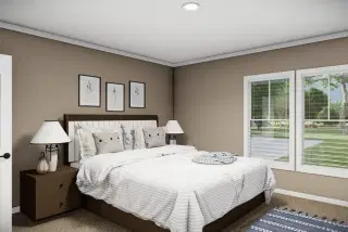 The lloyd ii bedroom home features