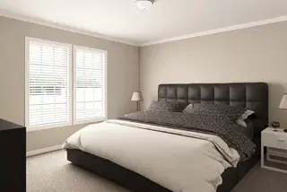 The big easy bedroom home features
