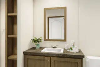 Grand living 72a bathroom home features