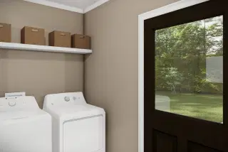 The bandon interior home features