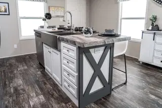 Riverview kitchen home features