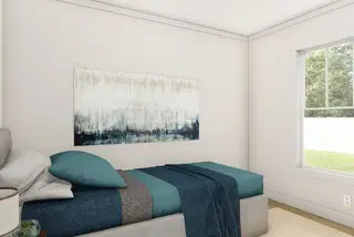 Walk the line bedroom home features