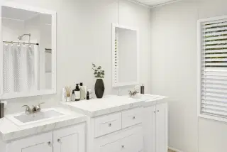 Grand living 76 bathroom home features