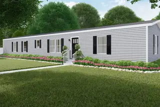 Grand elevation and exterior home features