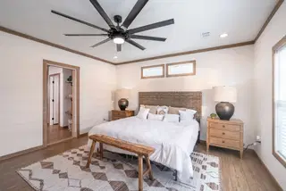The reed bedroom home features