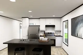 Lumen Clayton mobile home interior