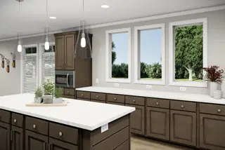 The huxton ii kitchen home features