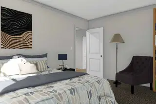 Rocket man bedroom home features