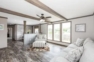 The walsh interior home features