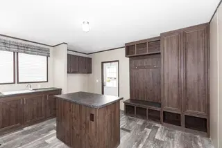 The riverway interior home features