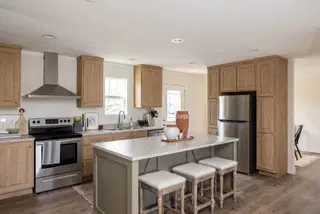 Let it be kitchen home features